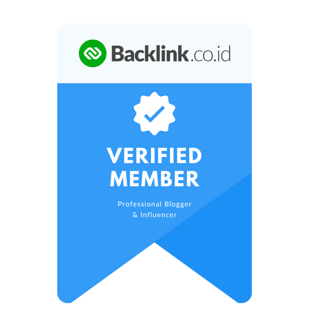 Badge Verified Member Backlink.co.id